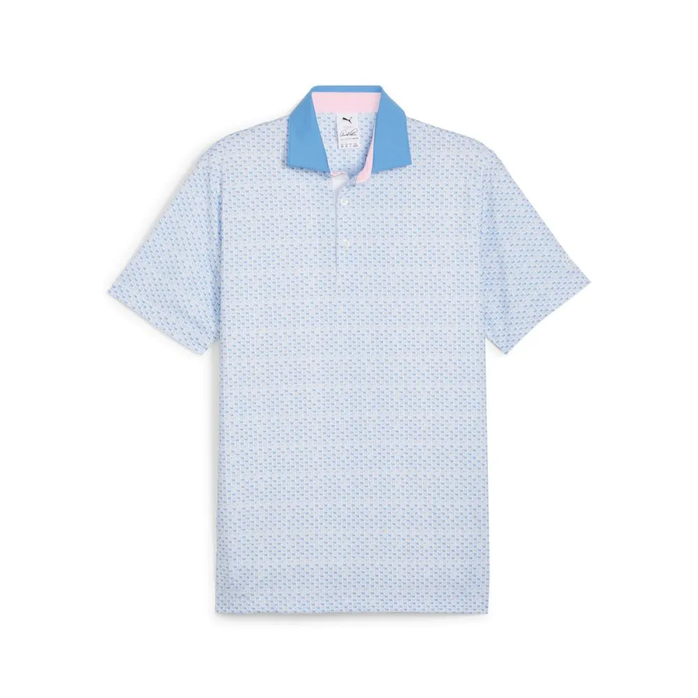 Puma Men's X AP MATTR Iced Tea Golf Polo