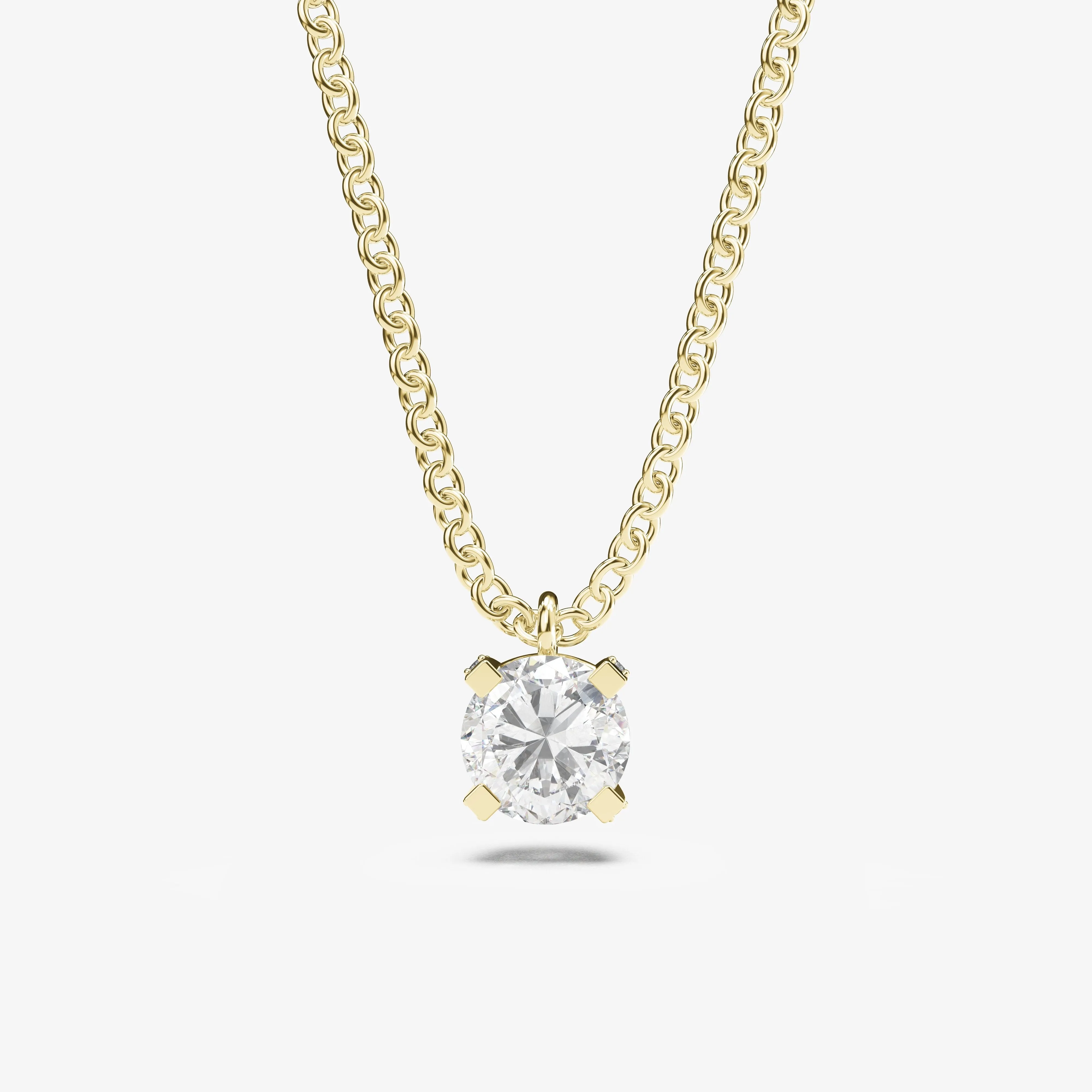 Signature C Solitaire Necklace