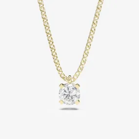 Signature C Solitaire Necklace