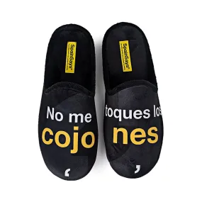 Slippers "No me toques los cojones"