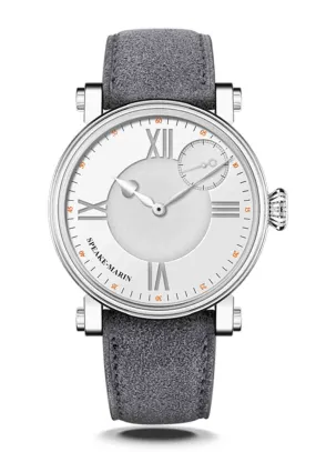 Speake-Marin One & Two Academic Silvery White 38mm