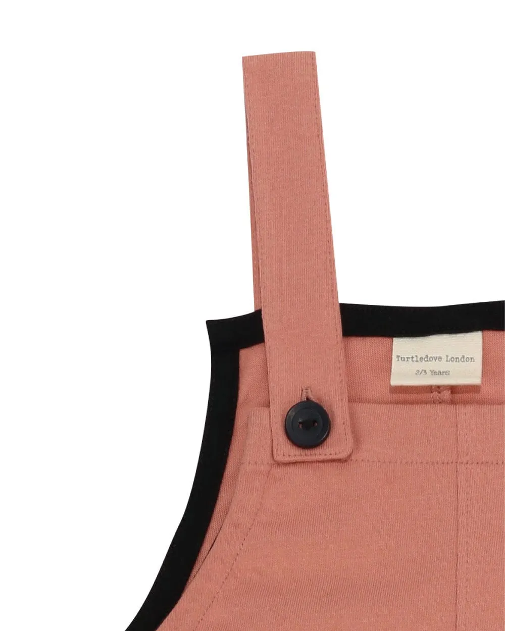 Terracotta Plain Dungarees