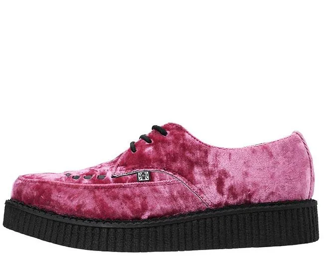 TUK-A9197 Crushed Velvet Pointed Creeper