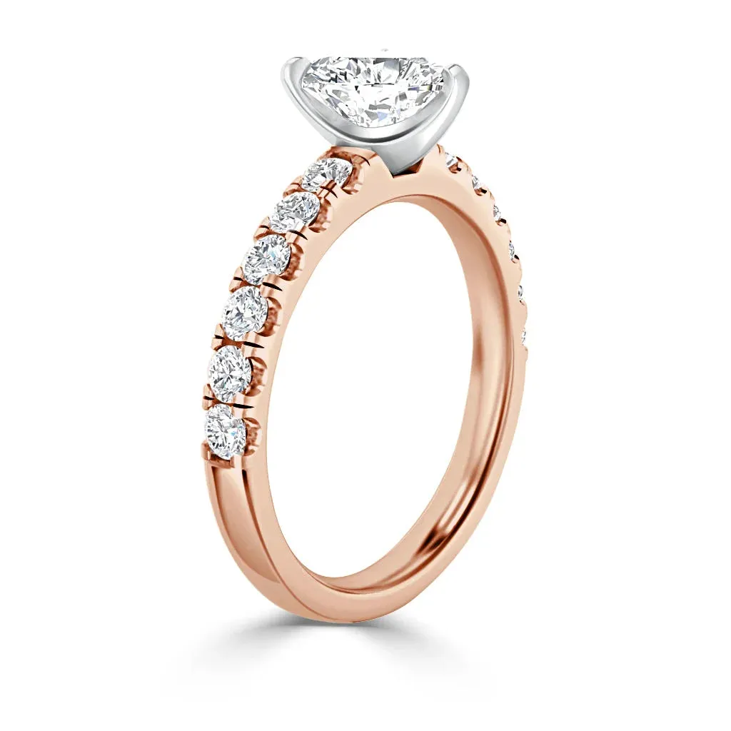 Violet - 18ct Rose Gold - Heart